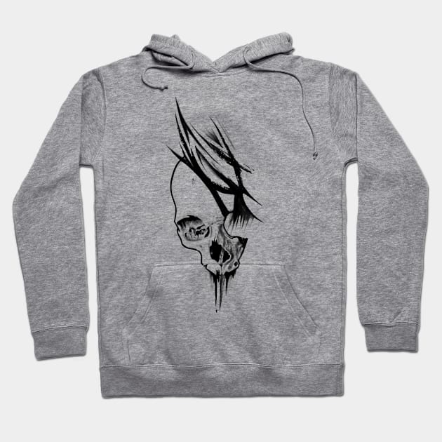 Skull Hoodie by TattooShirts